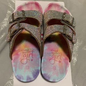 Kids Tie Dye Slides.